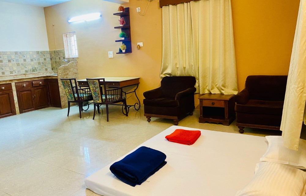 Garden View One BHK Villa